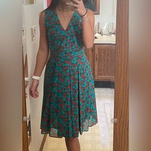Akris floral dress
